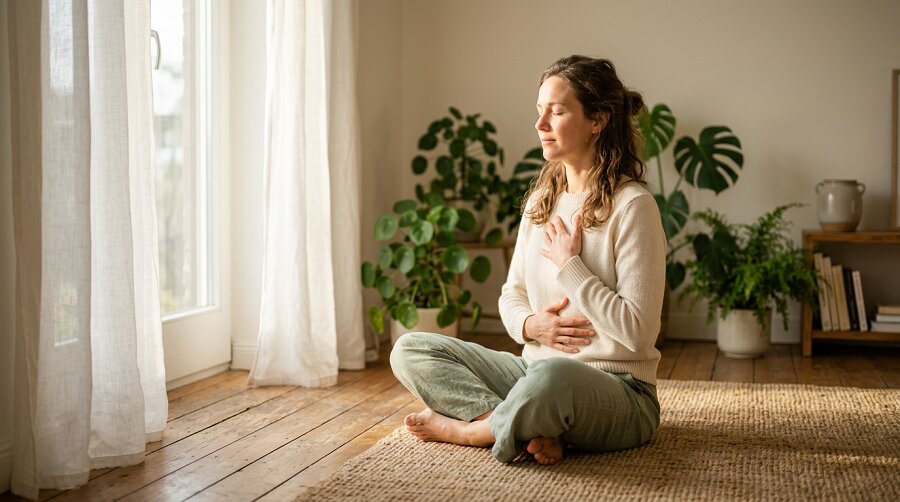 Come le tecniche di respirazione possono rilassare il corpo in pochi minuti